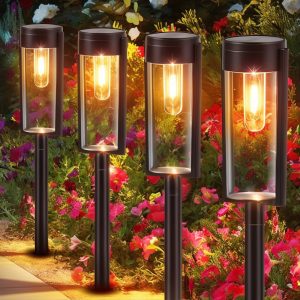 Set 6 X Lampă Solară De Grădină Rezistentă La Apă IP65, Engross