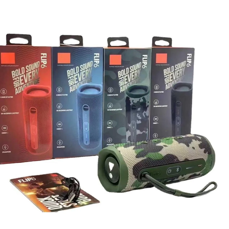 Boxă Portabilă Flip6 Rezistentă La Apă 5w, Engross