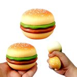 Set 12X Squishy Hamburger, Engros