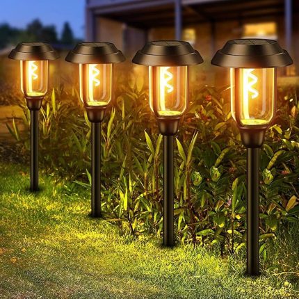 Set 6 X Lampă Solară De Grădină Rezistentă La Apă IP65, Engross