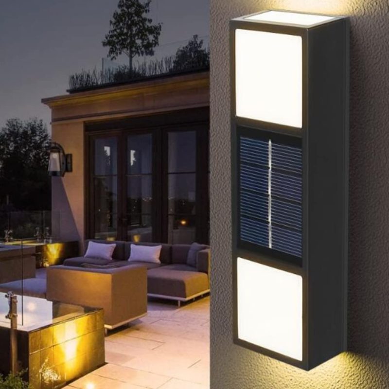 Set 2 X Lampă Solară De Grădină Rezistentă La Apă IP65, Engross