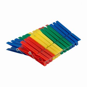 Carlige Plastic Color Mici 24buc/Set, Engros