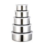 Caserole din Inox 5buc/set, Engros