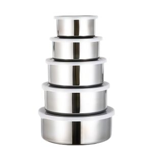 Caserole din Inox 5buc/set, Engros