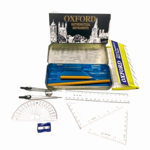 Trusa Geometrie Oxford Metal 12 Piese, Engros
