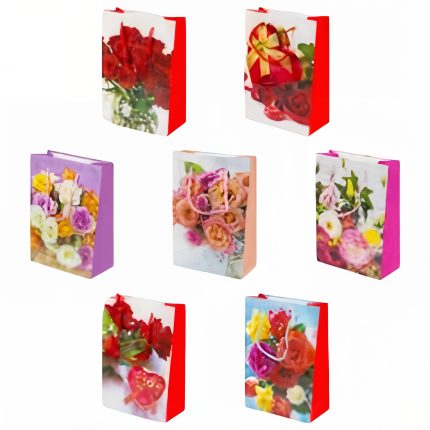 Pungi De Cadou Flori 12x16x6cm ,12-4, Engross