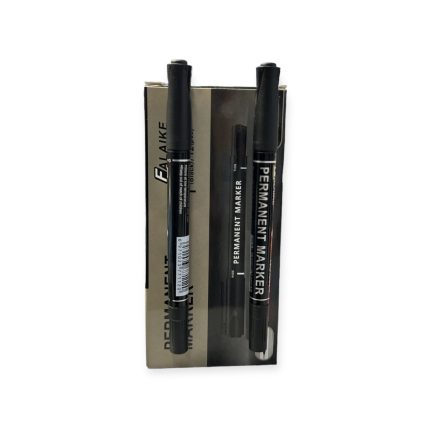 Set 12X Marker Permanent Cu 2 Capete, Engross