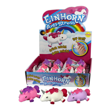 Set 12X Squishy Unicorn, Engros