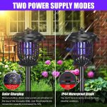 Lampă Solară Anti-Insecte UV 360°, Engross - imagine 4