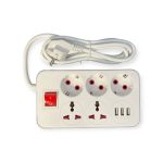 Prelungitor 3m Cu 5 Prize Și 3 Usb-uri, Engros