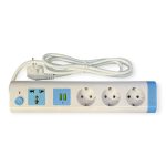 Prelungitor 3m Cu 4 Prize si 2 Usb-uri, Engros