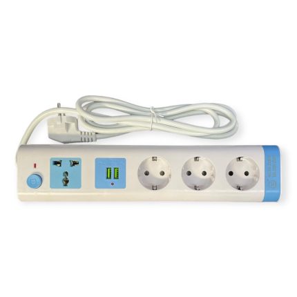 Prelungitor 3m Cu 4 Prize si 2 Usb-uri, Engros