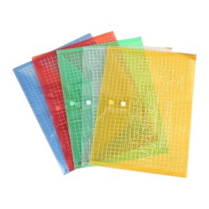 Mapa Plastic Cu Buton A4,12buc/set, Engross