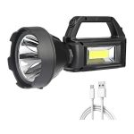 Lanterna Cu Led 20W, Rezistenta La Apa, Incarcare Solara Si Usb, Engross