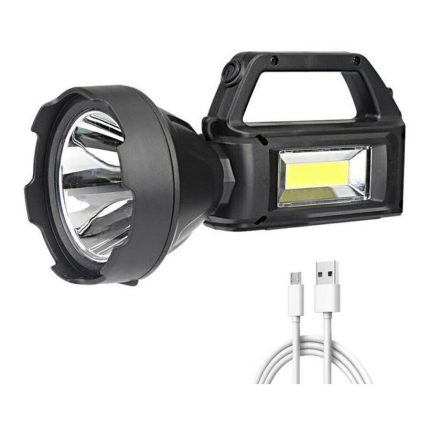 Lanterna Cu Led 20W, Rezistenta La Apa, Incarcare Solara Si Usb, Engross