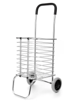 Carucior Piata Pliabil Din Inox 10Buc/Bax, Engross