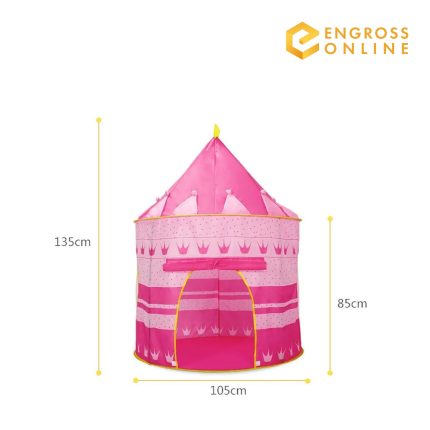 Cort Pentru Copii Roz 135x105cm, Engross