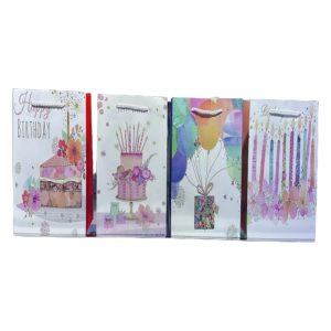 Pungi Cadou Happy Birthday Marime L 44x32x12cm,Mry 13-24,Engross