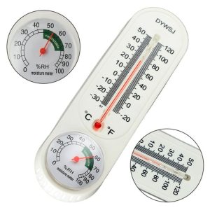 Termometru Plastic Cu Hidrometru 30 cm, Engross