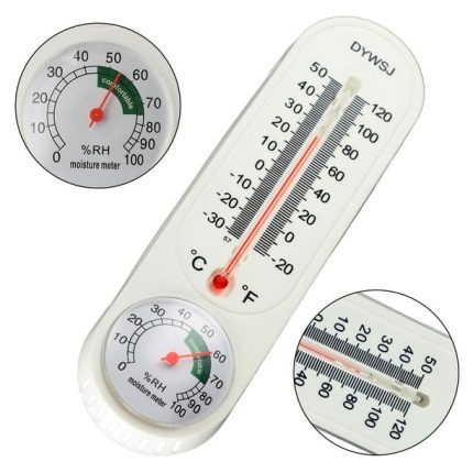 Termometru Plastic Cu Hidrometru 30 cm, Engross