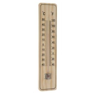 Termometru Lemn 30 cm, Engross