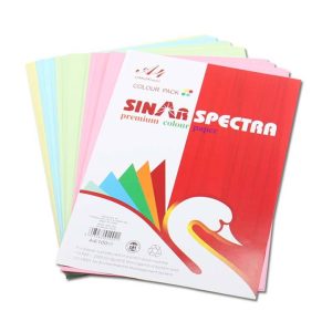 Hartie A4 colorata, 50 coli/top 10 culori 80gr/mp, Engross
