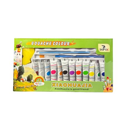 Tempera 9ml, Suport cu burete si Pensule, Engros