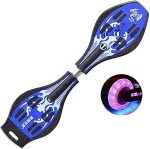 Placa Skateboard Surf cu Roti Luminate 80cm, Engros