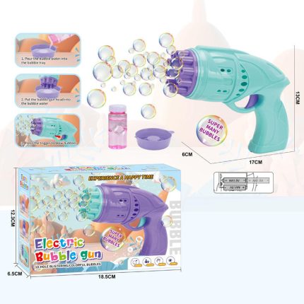 Pistol Balon Sapun 1 Rezerva Pe Baterii, Engros