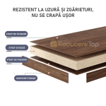 Dulap pentru Pantofi Tip Bancheta 100 x 34 x 51 cm Maro, Engros