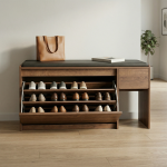 Dulap pentru Pantofi Tip Bancheta 100 x 34 x 51 cm Maro, Engros