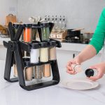 Organizator de Condimente Rotatic cu 18 Piese, Engros