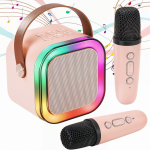 Boxa Karaoke cu 2 Microfoane IOS/Android, Engros