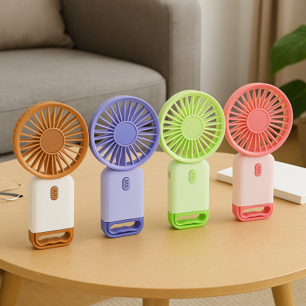 Mini Ventilator Portabil 6.4x4.5x13cm Incarcare USB, Engros