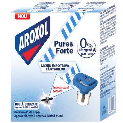 Aparat Electric Aroxol + Rezervă Lichidă 35ml, Engros