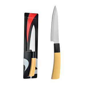 Cutit Profesional de Bucatarie Imitatie Lemn cu Lama 16cm, Engros