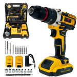 Trusa Bormasina 36V REIMANN© , cu 2 Acumulatori si incarcator, 30 Accesorii, Engros
