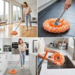 Mop de Curatare Reglabil cu Rotire 360 Grade, Engros