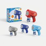 Jucarie Pistol Baloane de Sapun pe Baterii cu o Rezerva 50ml, Engros