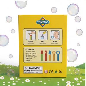 Jucarie Balon Sapun 30buc/set Cifre si Litere, Engros