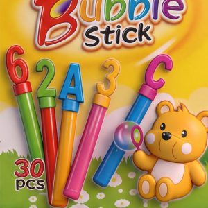 Jucarie Balon Sapun 30buc/set Cifre si Litere, Engros