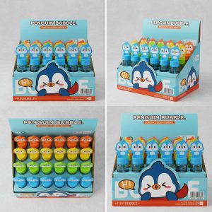 Jucarie Baloane de Sapun Pinguin Mic 24Buc/set, Engros
