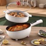 Tigaie Electrica 4L cu Afisaj 26cm, Engros