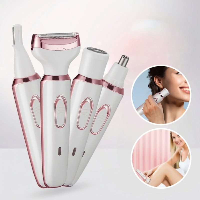 Aparat de Ras Multifunctional 4in1 Pentru Femei, Engros
