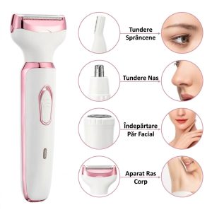 Aparat de Ras Multifunctional 4in1 Pentru Femei, Engros
