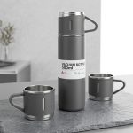 Termos 500ml cu Perete Dublu si 2 Cani, Engros