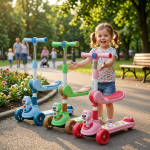 Trotineta Pentru Copii cu Scaun 1-10 Ani, Engros