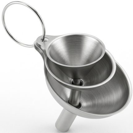 Set 3 Bucati Palnie din Inox 7.5/5.5/4.5cm, Engros