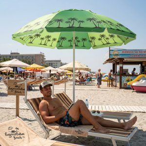 Umbrele de Plaja Ø200 Pliabile 100cm 10buc/set, Engros