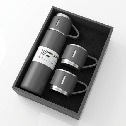 Termos 500ml cu Perete Dublu si 2 Cani, Engros